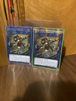 Yu-Gi-Oh S:P Little Knight MP25-EN047 Starlight Rare 1st Edition - Image 3