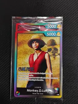 One Piece - Monkey.D.Luffy - PL - Sealed Battle Vol.1 - Live Action Promo Leader - Image 1