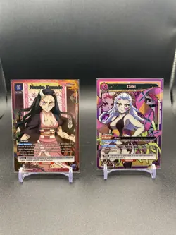 Nezuko Kamado Alt Art Demon Slayer Vol.2 Union Arena TCG + Daki SR - Image 1
