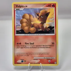 Vulpix 107/123 Mysterious Treasures Pokemon Card NM - Image 1