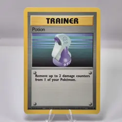 Potion - 94/102 - Common - Unlimited Edition, English Pokemon Card Base Set NM - Image 1