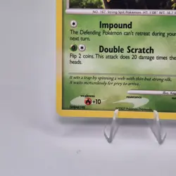 Spinarak 103/123 - Common - Mysterious Treasures Pokemon Card - NM - Image 5