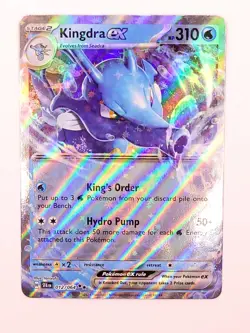 Kingdra ex 012/064 - Shrouded Fable Double Rare - Pokemon Card NM - Image 1