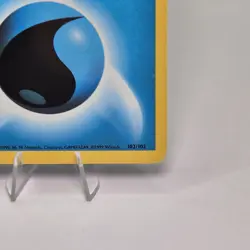 Water Energy 102/102 - Base Set Unlimited - Vintage Pokemon Card 1999 NM - Image 4