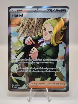 Hassel - 205/167 - Twilight Masquerade Full Art Ultra Rare Pokemon Card NM - Image 1