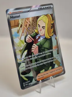 Hassel - 205/167 - Twilight Masquerade Full Art Ultra Rare Pokemon Card NM - Image 3