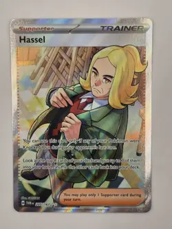Hassel - 205/167 - Twilight Masquerade Full Art Ultra Rare Pokemon Card NM - Image 4