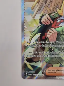 Hassel - 205/167 - Twilight Masquerade Full Art Ultra Rare Pokemon Card NM - Image 5