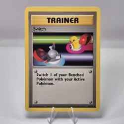 Switch - 95/102 - Common - Unlimited Edition, English Pokemon Card Base Set NM - Image 1