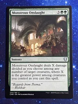 MTG, Monstrous Onslaught, Commander Legends 244/361 Regular Uncommon - Image 1