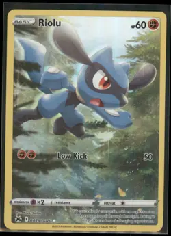 2023 Sword & Shield Series - Crown Zenith - Galarian Gallery Riolu Common #GG26 - Image 1