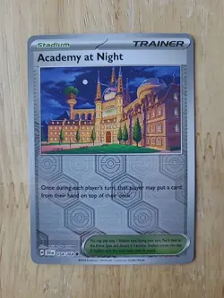 Academy at Night 054/064 NM EN Pokemon TCG Shrouded Fable Reverse-Holo - Image 1