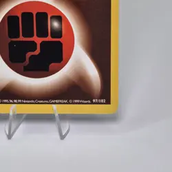 Fighting Energy - 97/102 - Common - 1999 Edition, English Pokemon Base Set NM - Image 4