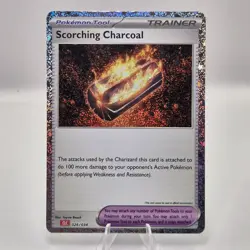 Scorching Charcoal 026/034 CLC Holo - Pokemon TCG Classic: Charizard & Ho-Oh NM - Image 1