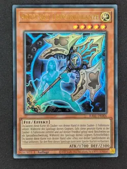 Artefakt Longinuslanze RA01-DE006 Ultra Rare Deutsch NM YUGIOH - Image 1