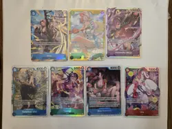 One Piece EB03 Heroines English Alt/SEC/SR - Lot Of 7 - Image 1