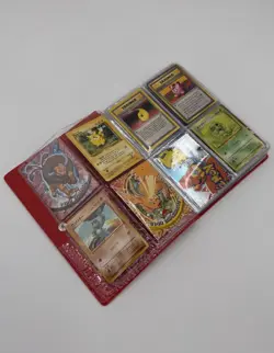 Vintage Pokemon Card Binder Lot (1999) 80+ Cards – WOTC Era Excellent Condition - Image 1
