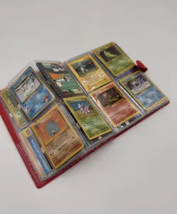 Vintage Pokemon Card Binder Lot (1999) 80+ Cards – WOTC Era Excellent Condition - Image 4