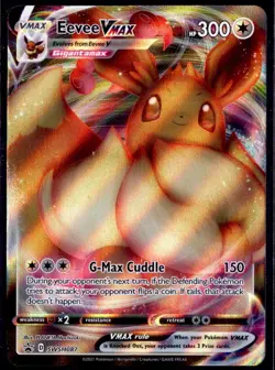 Eevee VMAX Promo SWSH: Sword & Shield Promo Cards SWSH087 NM - Image 1