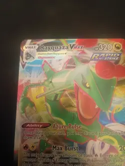 Pokemon TCG Rayquaza VMAX Crown Zenith Holo Ultra Rare Card 101/159 Nm - Image 3