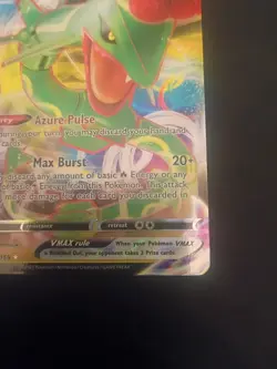Pokemon TCG Rayquaza VMAX Crown Zenith Holo Ultra Rare Card 101/159 Nm - Image 5