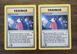 Sabrina's ESP #117 1st Edition Gym Heroes LP (SINGLE CARD) - Image 1