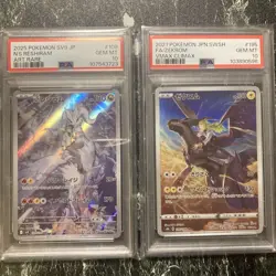 PSA10 Reshiram AR & Zekrom CHR Set Sequential N's Pokemon Cards Japanese MINT JP - Image 1