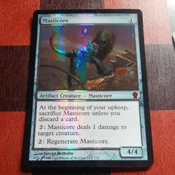 Mtg Masticore Foil LP From the Vault: Relics Reserved List Rare Destiny Urza's - Image 1