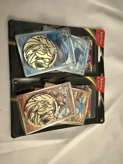 Set Of 2 Pokemon Mega Evolution Premium Checklane Blisters Lycanroc and Wailord - Image 1