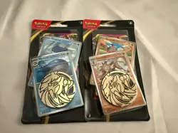 Set Of 2 Pokemon Mega Evolution Premium Checklane Blisters Lycanroc and Wailord - Image 2