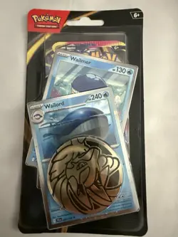 Set Of 2 Pokemon Mega Evolution Premium Checklane Blisters Lycanroc and Wailord - Image 3