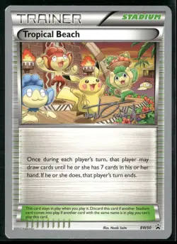 Pokemon - 2014 World Championships Deck Tropical Beach BW50 Black Star Promo NM - Image 1