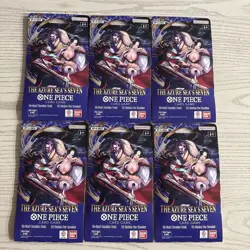OP14 - EB04 | The Azure Sea’s Seven One Piece TCG Sleeved Booster | Lot of 6 - Image 1