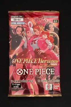 NEW/SEALED One Piece TCG Extra Booster Pack Heroines Edition EB-03 English - Image 1