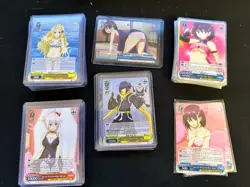 Weiss Schwarz Ayakashi Triangle English Bulk Lot Near Mint R, RR, RRR, SR Holo - Image 1