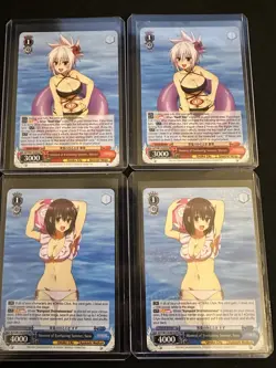 Weiss Schwarz Ayakashi Triangle English Bulk Lot Near Mint R, RR, RRR, SR Holo - Image 2