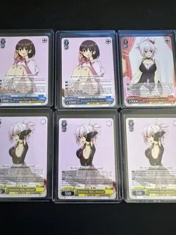 Weiss Schwarz Ayakashi Triangle English Bulk Lot Near Mint R, RR, RRR, SR Holo - Image 4