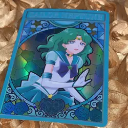 Sailor Neptune Sailor Moon Goddess Story Sexy Anime Waifu Foil Card Doujin ACG - Image 2