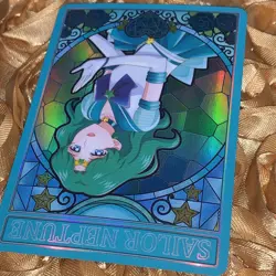 Sailor Neptune Sailor Moon Goddess Story Sexy Anime Waifu Foil Card Doujin ACG - Image 3