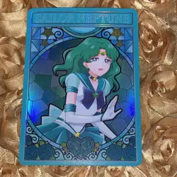 Sailor Neptune Sailor Moon Goddess Story Sexy Anime Waifu Foil Card Doujin ACG - Image 5