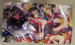One Piece Chinese Card Game Exclusive 2nd Anniversary Boa Hancock Card Playmat - Image 2