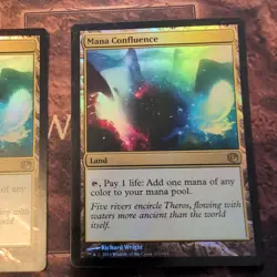 1x Mana Confluence MTG Journey into Nyx Foil MP - Image 3