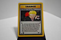 Pokemon TCG - Lt. Surge's Secret Plan 107/132 Gym Challenge 1st Edition - NM - Image 1