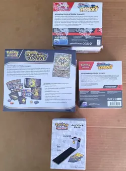 1 E Pokemon SURGING SPARKS Booster, ETB, Bundle and Charizard Alcove box SEALED - Image 2