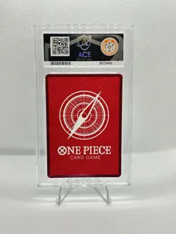 One Piece Imu OP13-079 2025 Carrying On His Will English Parallel Ace Mint 9 - Image 2