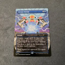 Arcane Denial Secret Lair Drop Blue Instant Regular MTG #1545 - Image 1