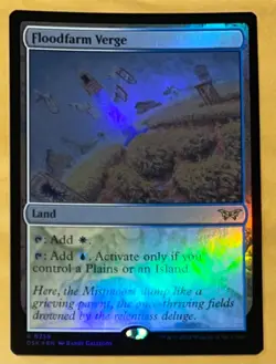 MTG Duskmourn: House of Horror Floodfarm Verge RARE Foil #259 “Unplayed” NM-MT - Image 2