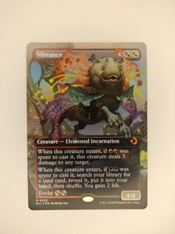 Vibrance (Borderless) Lorwyn Eclipsed Foil - Image 1