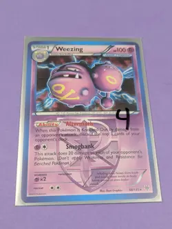 Weezing - 58/13 - Rare Holo Plasma Storm - Pokemon Card - LP - Image 3