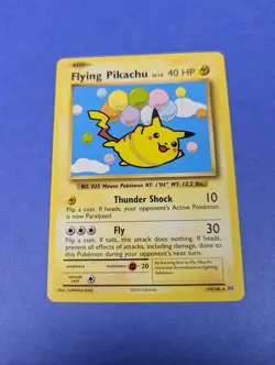 Flying Pikachu - 110/108 - Rare Secret Evolutions - Pokemon Card - LP - Image 1